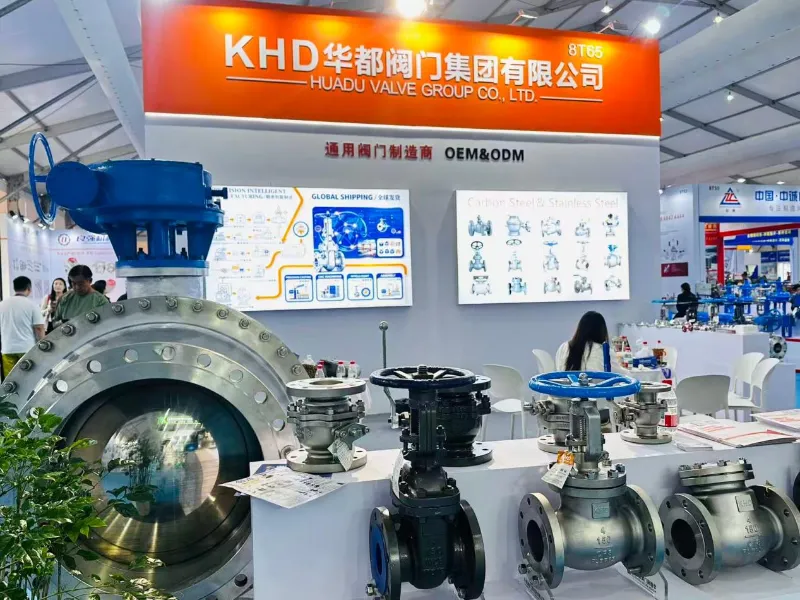 Zhejiang Int'l Valve Industry Chain Sajam 2026. uspješno završen — hvala vam što ste posjetili Huadu Valve Group (KHD) na štandu 8T65